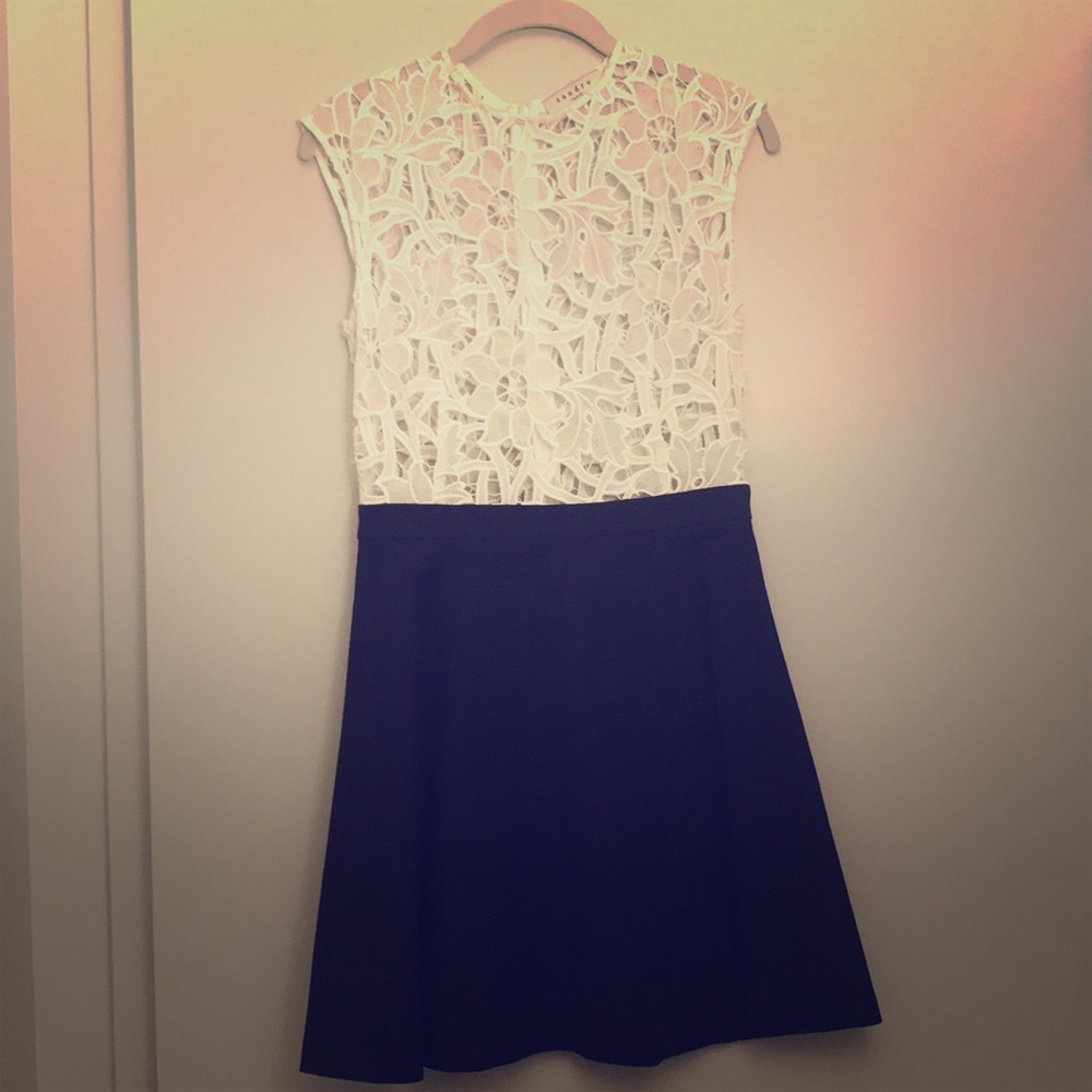 Sandro lace dress